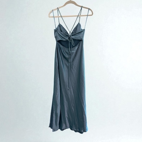 Smooth Sounds Maxi Dress Blue Medium - Picture 3 of 15